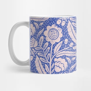 Azure Blooms Mug